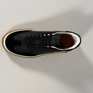 Black Tennis Walk Sneaker