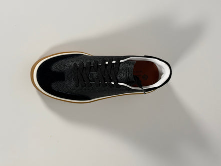 Black Tennis Walk Sneaker