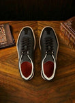 Black Tennis Walk Sneaker