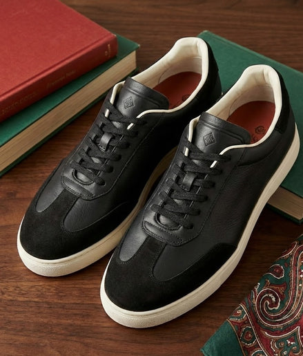 Black Tennis Walk Sneaker