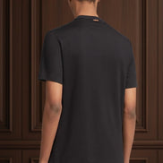 Camiseta de Algodón Negra