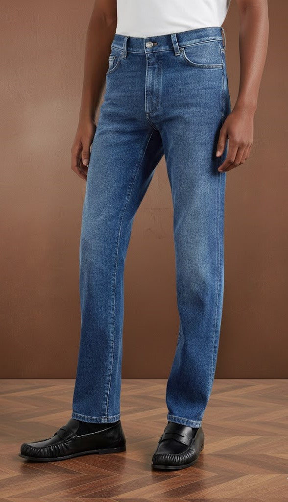 Jeans Roccia Slim Fit con Stretch