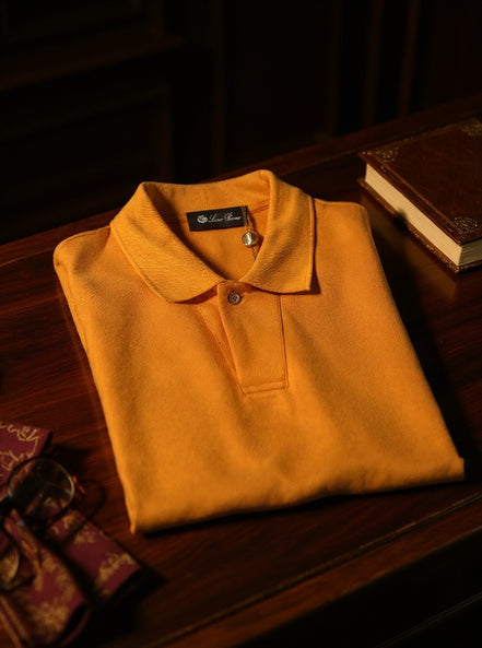 Loro Piana Polo Signature — Naranja