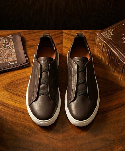 Sneakers Triple Stitch™ SECONDSKIN en Marrón Oscuro