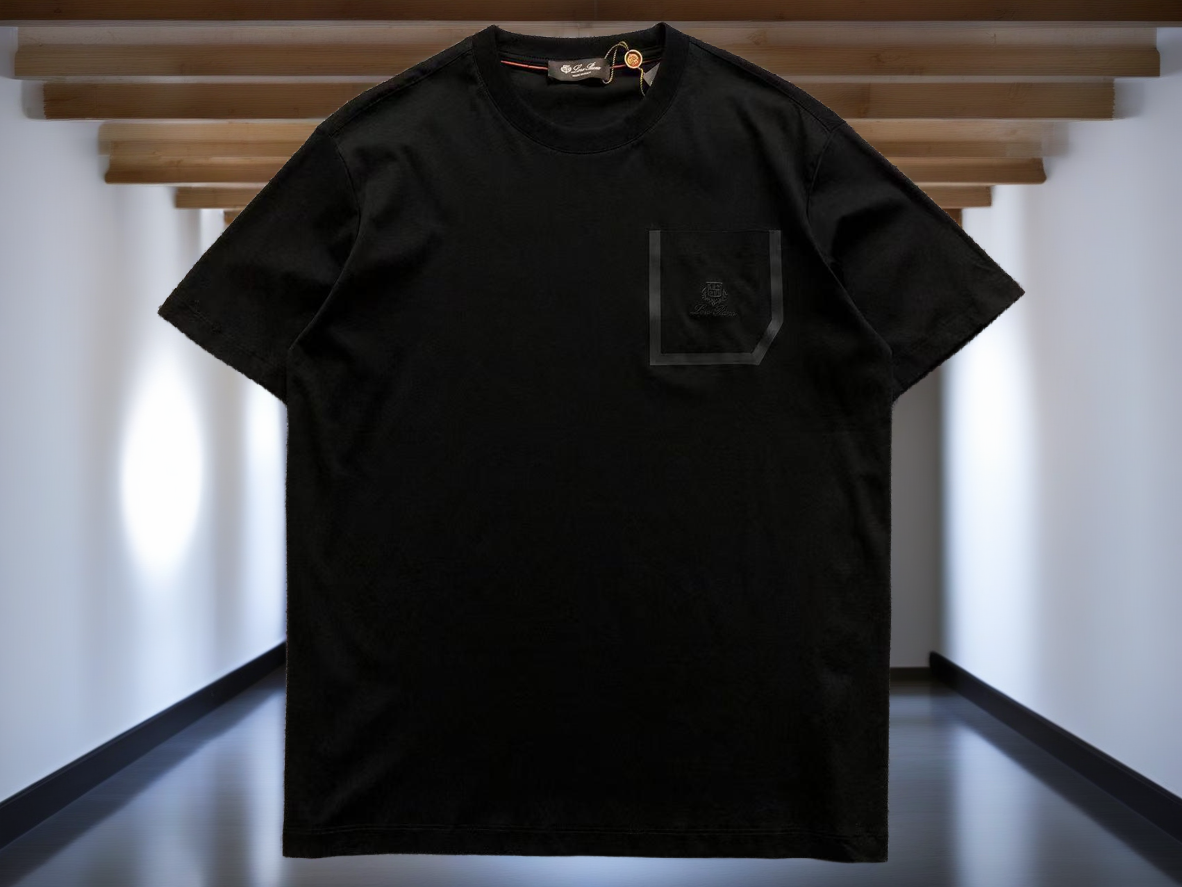 Loro Piana T-Shirt — Negro