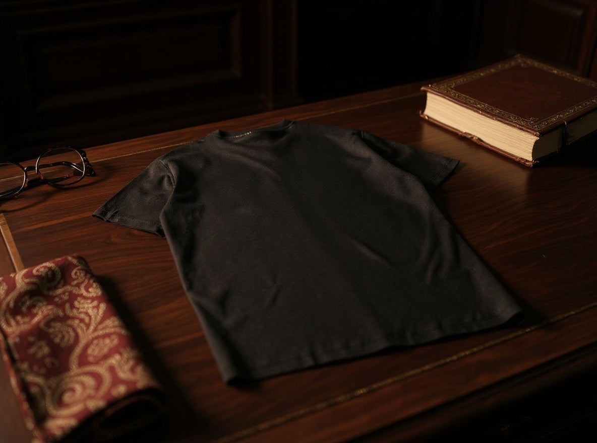 Loro Piana Soft T-Shirt — Negro