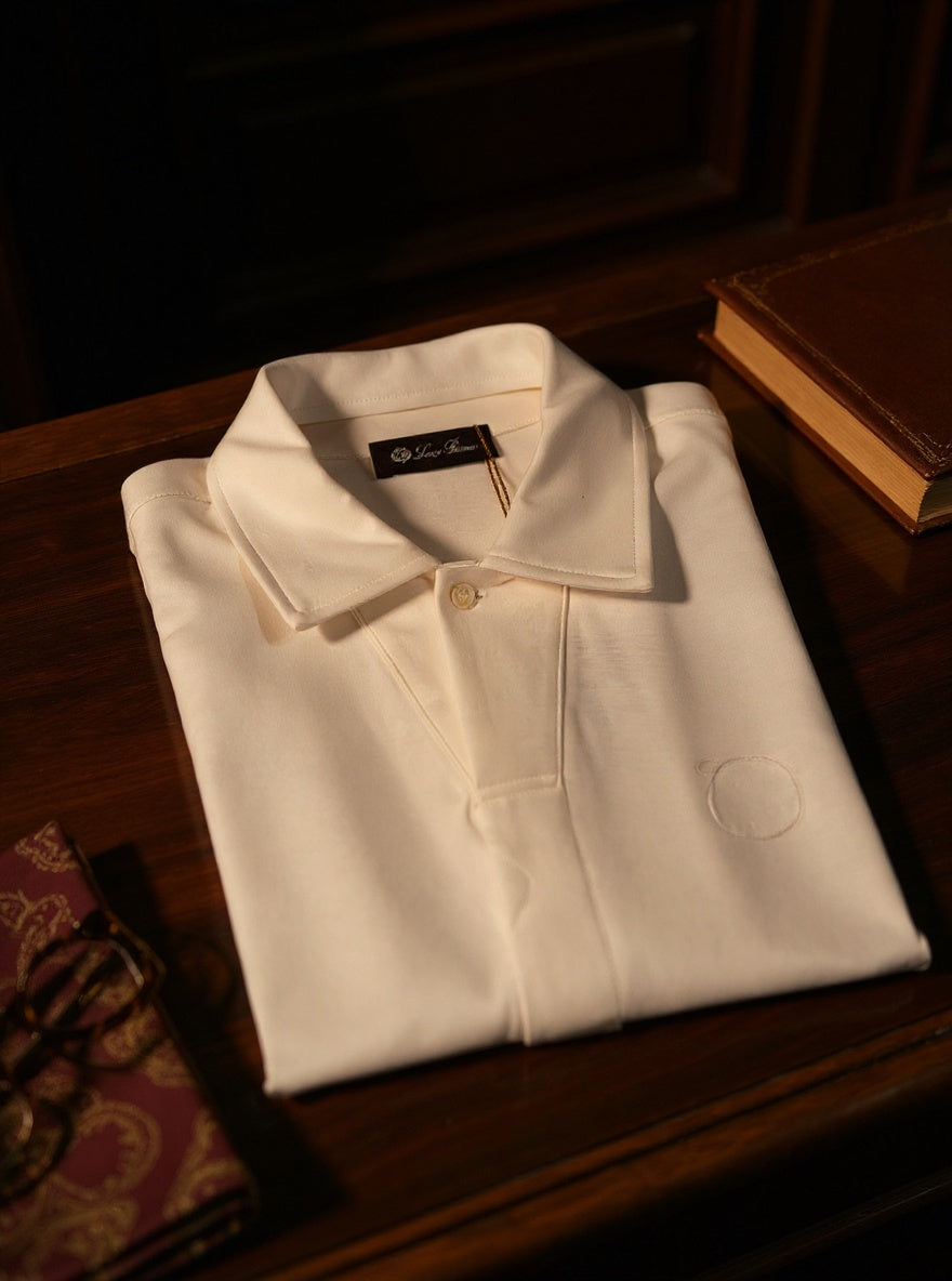 Loro Piana Polo Signature — Blanco