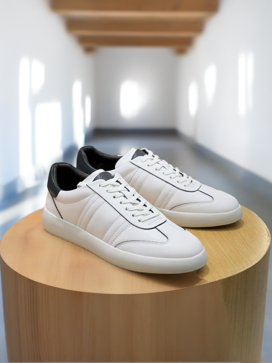 Brioni Olympia Sneaker — Blanco/Navy