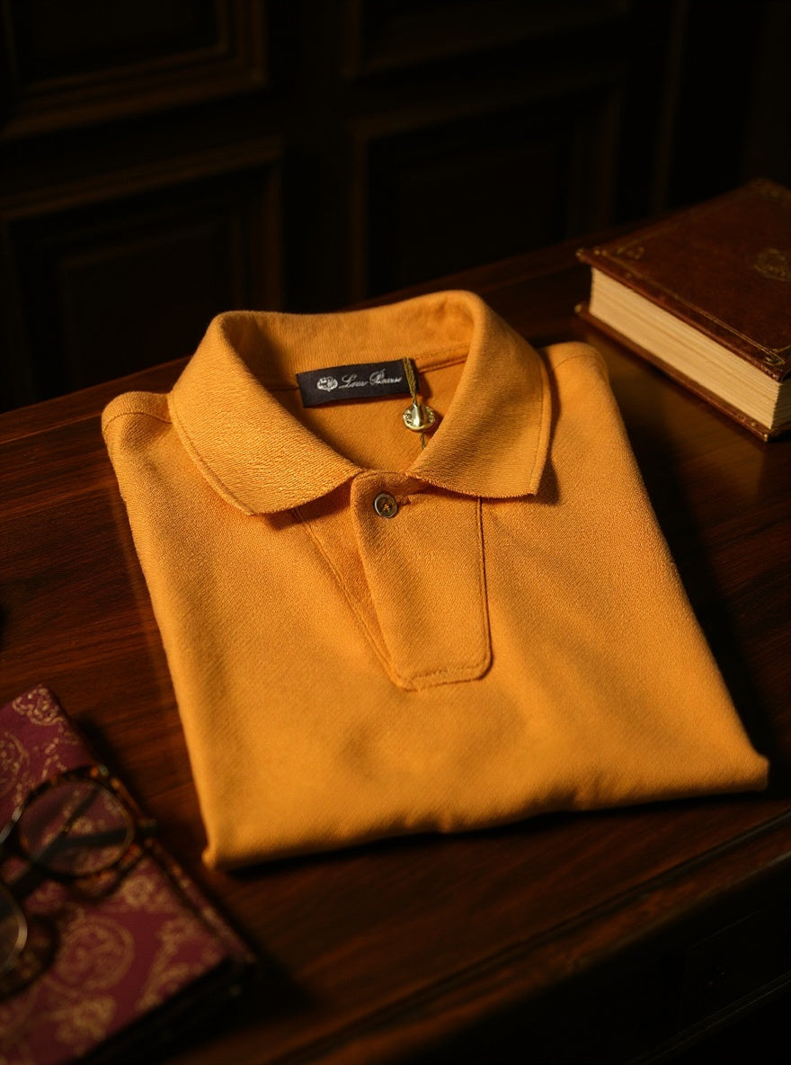 Loro Piana Polo Signature — Naranja
